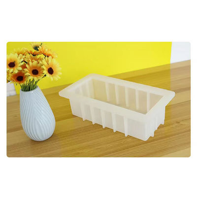 1L আয়তক্ষেত্রাকার রুটি সিলিকন কেক মোল্ড 24.4x13x6.6cm নন স্টিক