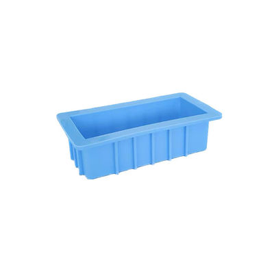 1L আয়তক্ষেত্রাকার রুটি সিলিকন কেক মোল্ড 24.4x13x6.6cm নন স্টিক