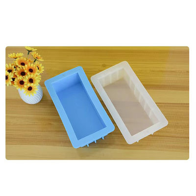 1L আয়তক্ষেত্রাকার রুটি সিলিকন কেক মোল্ড 24.4x13x6.6cm নন স্টিক
