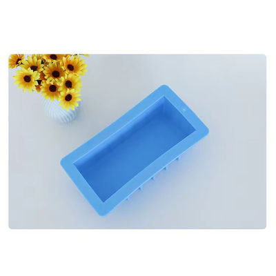 1L আয়তক্ষেত্রাকার রুটি সিলিকন কেক মোল্ড 24.4x13x6.6cm নন স্টিক