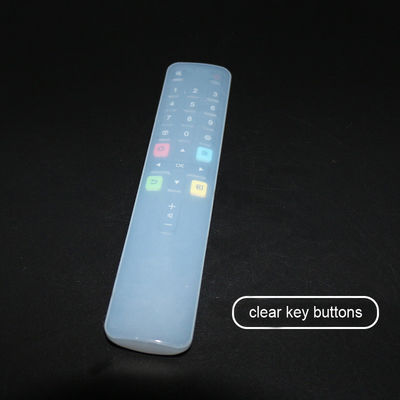TCL RC801C রিমোট কন্ট্রোলের জন্য জলরোধী ডাস্টপ্রুফ স্বচ্ছ সিলিকন টিভি রিমোট কন্ট্রোল কভার