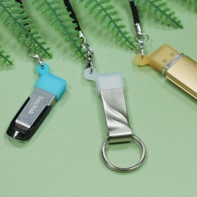 ক্ষতিহীন USB সিলিকন প্রতিরক্ষামূলক কভার লাইটওয়েট ডাস্টপ্রুফ